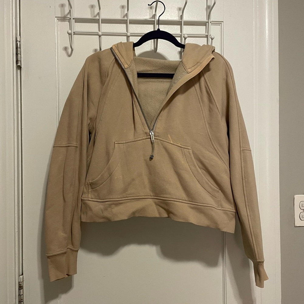 Lululemon Quarter-Zip Scuba Hoodie size 4